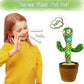 Dancing Cactus Toy – Singing, Talking, Voice Recording Plush with USB Rechargeable Function